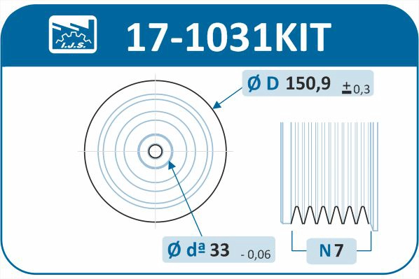 Belt Pulley Set, crankshaft