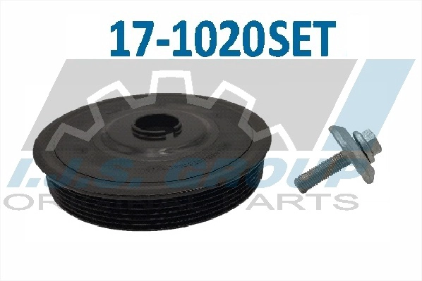 Belt Pulley Set, crankshaft (17-1020SET)