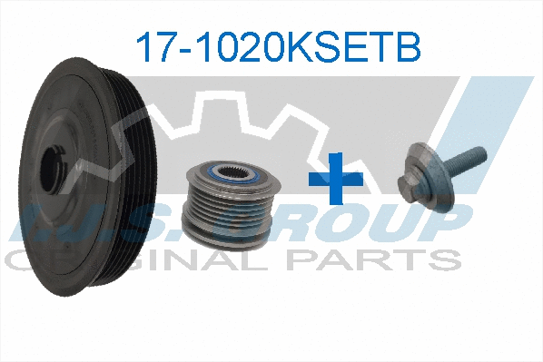 Belt Pulley Set, crankshaft (17-1020KSET.B)