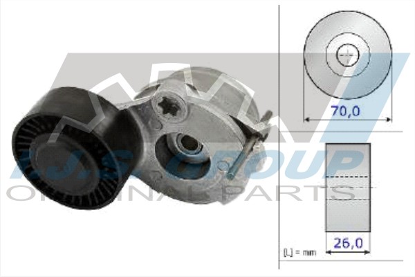 Tensioner Lever, V-ribbed belt (93-2453)