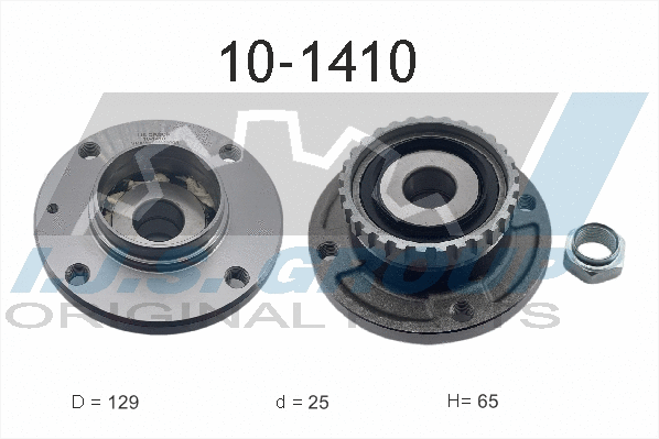 Wheel Bearing Kit (10-1410)