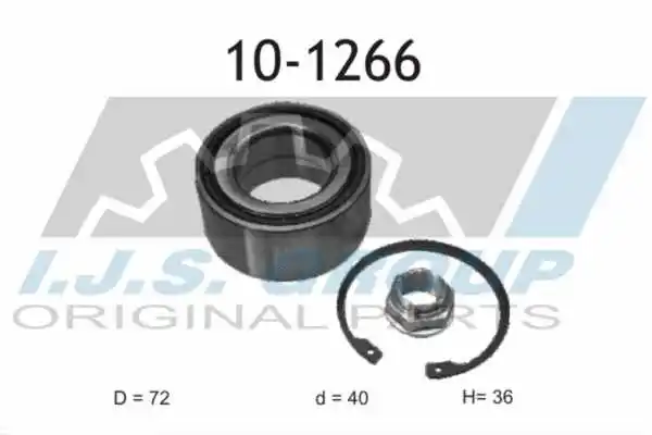 Wheel Bearing Kit (10-1266)