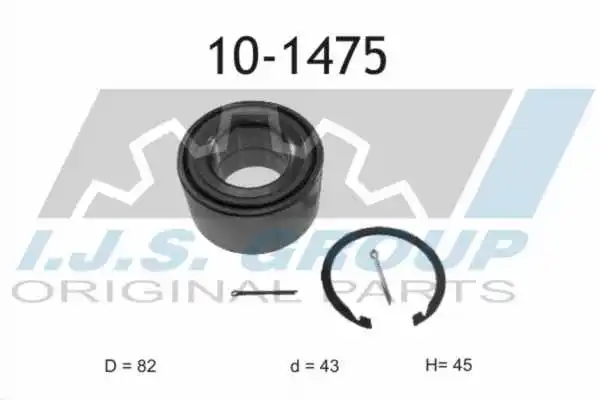 Wheel Bearing Kit (10-1475)