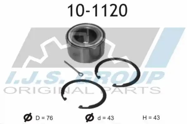 Wheel Bearing Kit (10-1120)