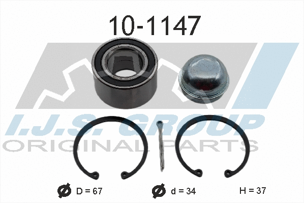 Wheel Bearing Kit (10-1147)