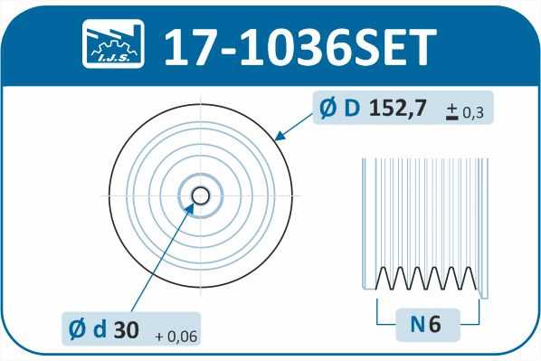 Belt Pulley Set, crankshaft