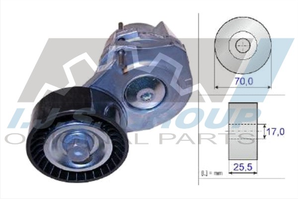 Tensioner Lever, V-ribbed belt (93-1465)
