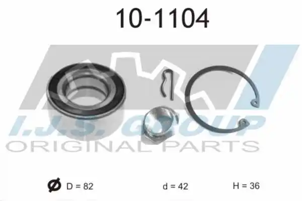 Wheel Bearing Kit (10-1104)