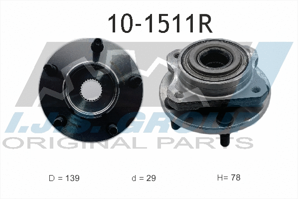 Wheel Bearing (10-1511R)