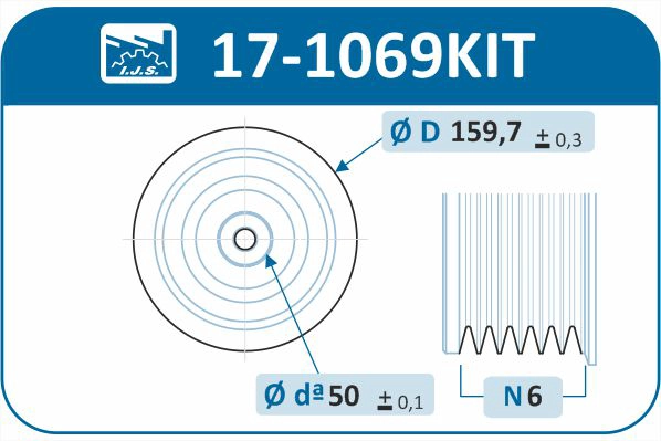 Belt Pulley Set, crankshaft