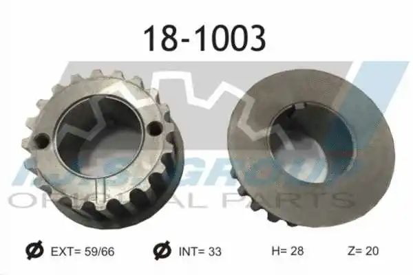 Sprocket, crankshaft (18-1003)