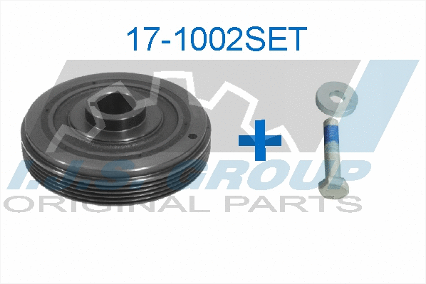 Belt Pulley Set, crankshaft (17-1002SET)