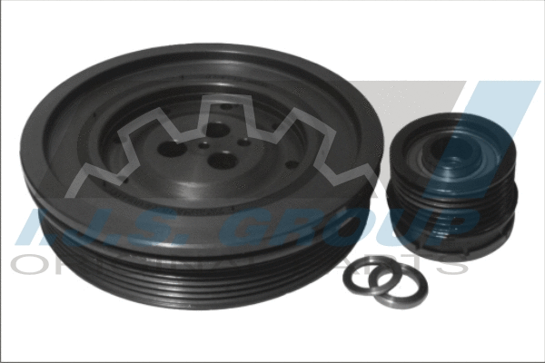 Belt Pulley Set, crankshaft (17-1069KIT)