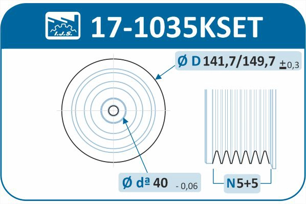 Belt Pulley Set, crankshaft