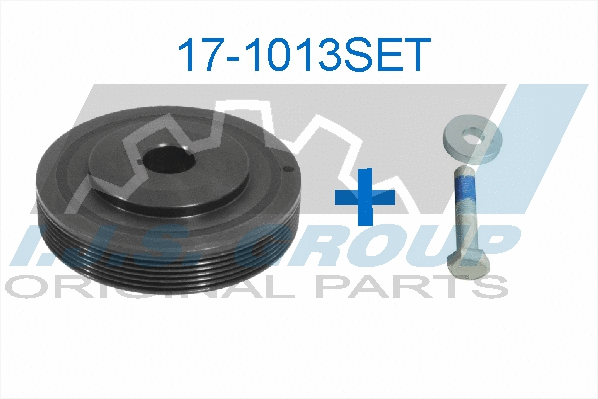 Belt Pulley Set, crankshaft (17-1013SET)
