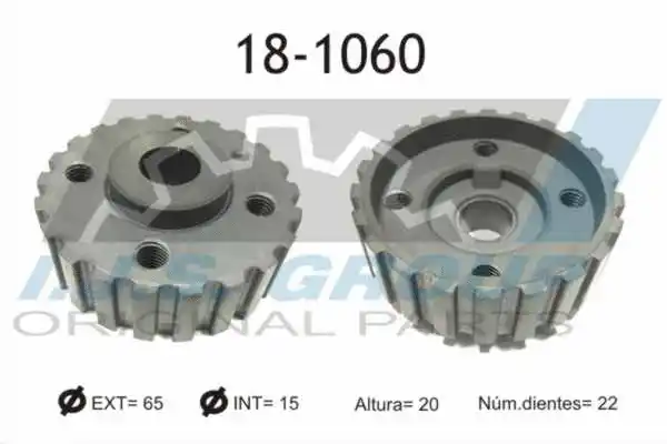 Sprocket, crankshaft (18-1060)