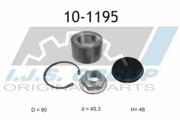 Wheel Bearing Kit (10-1195)