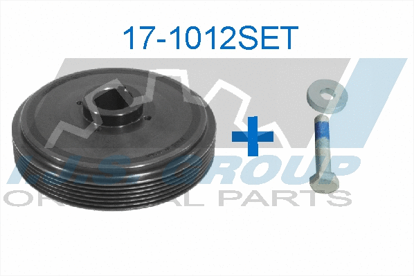 Belt Pulley Set, crankshaft (17-1012SET)