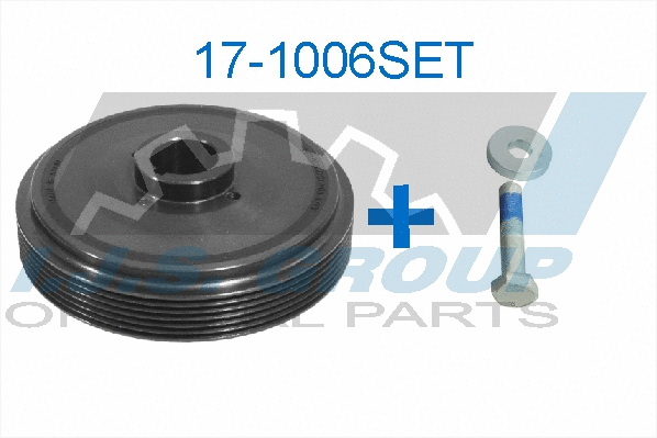 Belt Pulley Set, crankshaft (17-1006SET)