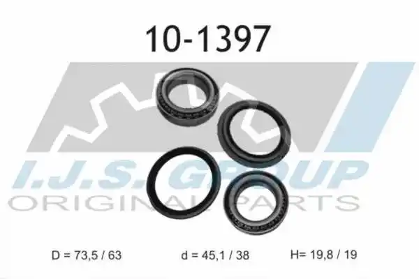 Wheel Bearing Kit (10-1397)