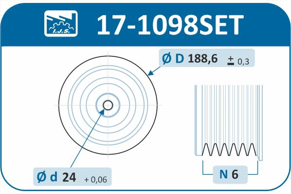 Belt Pulley Set, crankshaft