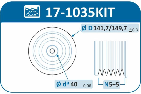 Belt Pulley Set, crankshaft