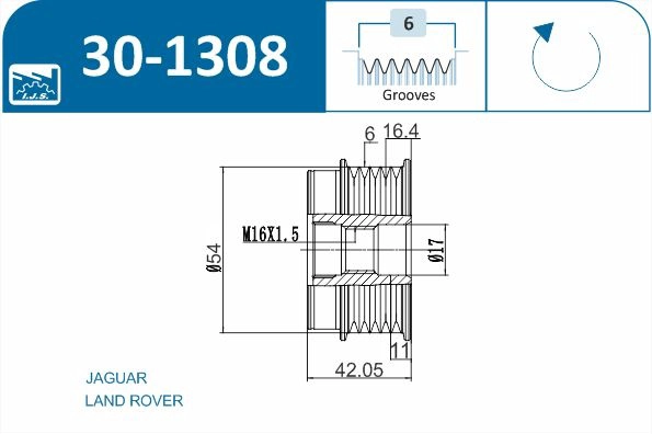 Alternator Freewheel Clutch