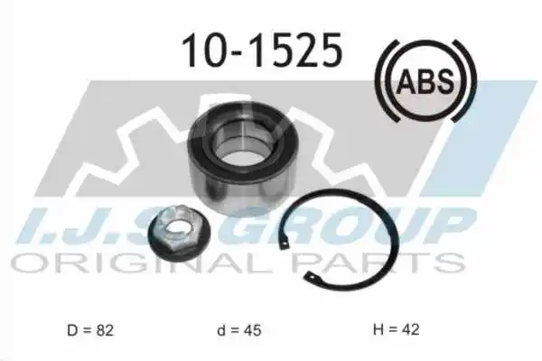 Wheel Bearing Kit (10-1525)