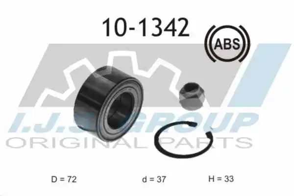 Wheel Bearing Kit (10-1342)