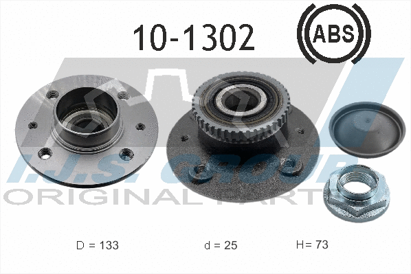 Wheel Bearing Kit (10-1302)
