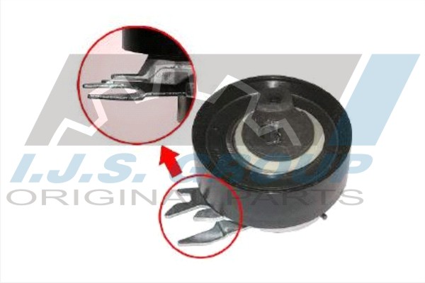 Tensioner Pulley, timing belt (93-1059)
