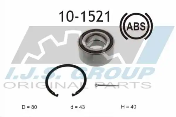 Wheel Bearing Kit (10-1521)