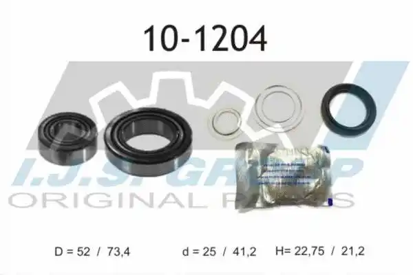 Wheel Bearing Kit (10-1204)