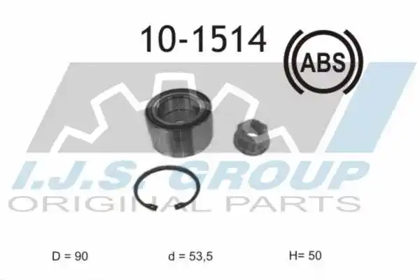 Wheel Bearing Kit (10-1514)