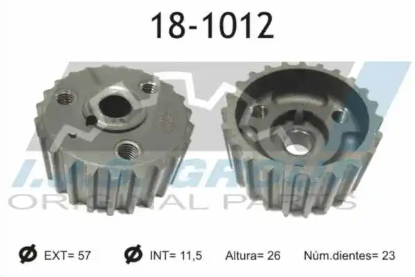 Gear, distributor shaft (18-1012)
