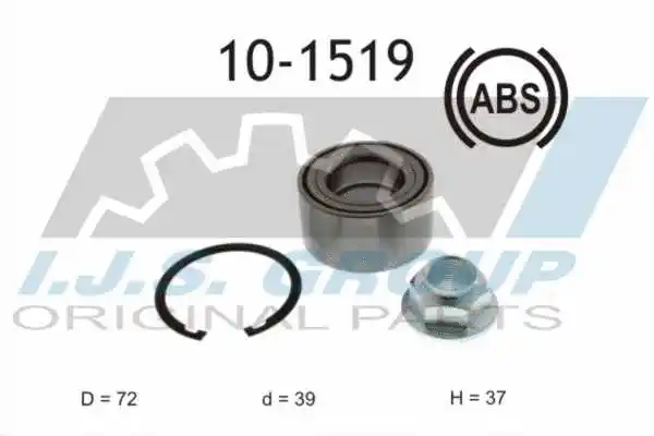 Wheel Bearing Kit (10-1519)