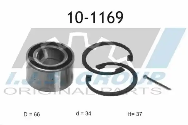 Wheel Bearing Kit (10-1169)