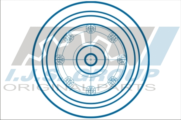 Belt Pulley Set, crankshaft (17-1140KIT)