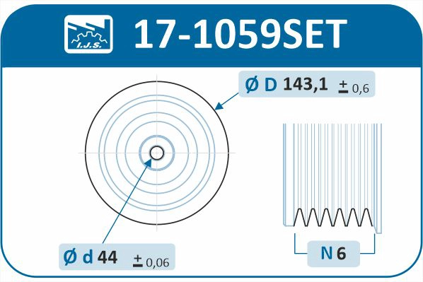 Belt Pulley Set, crankshaft