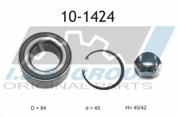 Wheel Bearing Kit (10-1424)