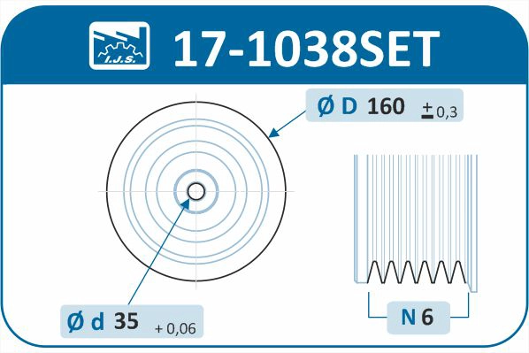 Belt Pulley Set, crankshaft