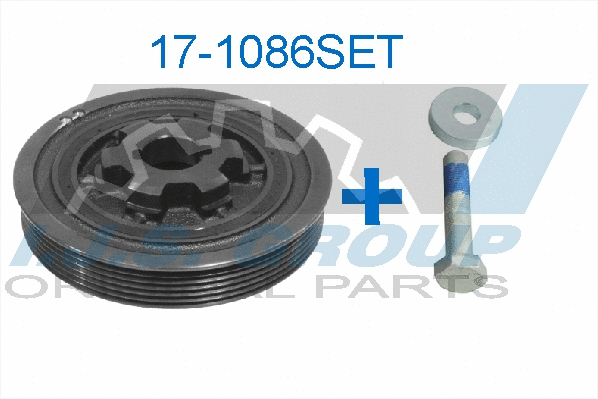 Belt Pulley Set, crankshaft (17-1086SET)