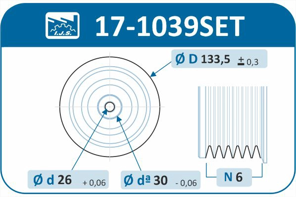 Belt Pulley Set, crankshaft