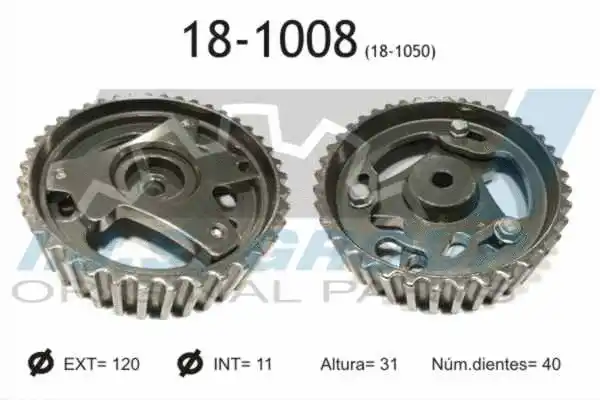 Gear/Sprocket, camshaft (18-1008)