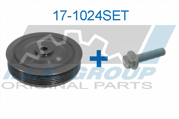 Belt Pulley Set, crankshaft (17-1024SET)