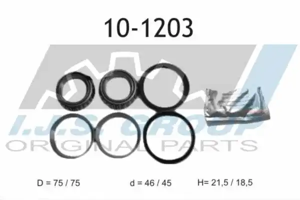Wheel Bearing Kit (10-1203)