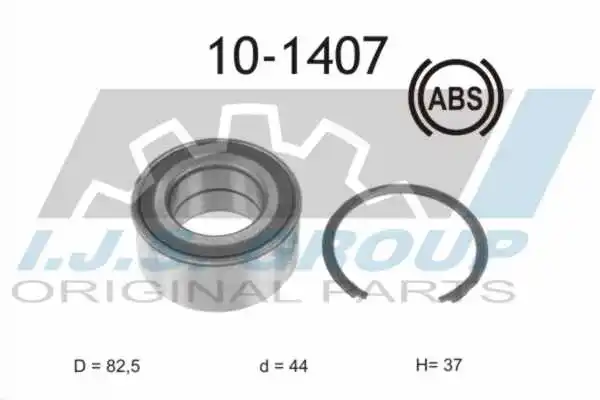 Wheel Bearing Kit (10-1407)