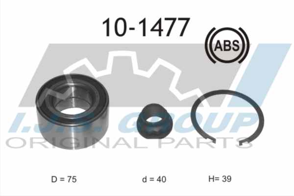 Wheel Bearing Kit (10-1477)