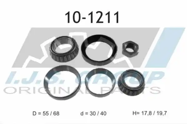 Wheel Bearing Kit (10-1211)