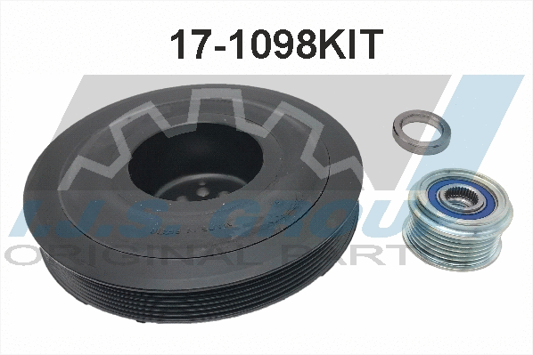 Belt Pulley Set, crankshaft (17-1098KIT)